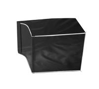 Oxford Cloth Washing Machine Cover, Full Wrap Protector for Dryers | Black 75x73cm, Front Opening Design, One Piece, Indoor Use for Dusty Spaces