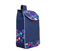 Oxford Cloth Waterproof Storage Trolley Replacement Bag - Shopping Cart Backup Bag for Grocery Cart