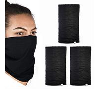 Oxford Comfy Head and Neck Wear Bike Scarf/Face Covering. NW121. All Black