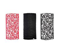 Oxford Comfy Neck Warmers Unisex Balaclava Oxford Comfy Neck Warmers Skull's Balaclava (Pack of 3) - Black/Red/White, One Size