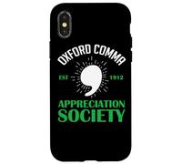Oxford-Comma Est 1912 Appreciation Society Case for iPhone X/XS