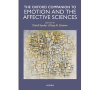 Oxford Companion to Emotion and the Affective Sciences