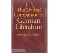 Oxford Companion to German Literature