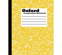 Oxford Composition Notebooks: Wide Ruled Paper, 9.25 x 7.5 Inches, 100 Sheets