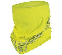 Oxford Coolmax Tech Tube Pro - Versatile, Reflective Cycling Neck Tube, Wind Resistant & UV Protective Neck Tube (Fluo)