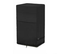 Oxford Crafted Firepit Cover for 21in Square Tall Fire Column with Complete Wrap Protection Against Rain Snow Dust and Harmful Sunlight Effects (600D)