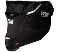 Oxford Protex Stretch Motorcycle Breathable Dust Cover Motorbike Black CV172
