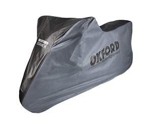 Oxford CV402 Dormex Indoor Motorcycle Cover Medium, Black Grey