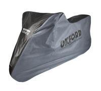 Oxford Motorcycle Cover Breathable Water Resistant Motorbike Black Grey CV402