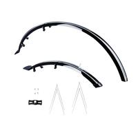 Oxford Bicycle Cycle Bike 700C Hybrid Mudguard Set Black - 56 MM