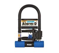 OXFORD D LOCK LK355 ALARM-D MIDI 260mm X 173mm 14mm ANTI THEFT MOTORCYCLE