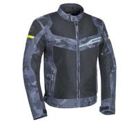 Oxford Men's Dakar Dry2Dry Air 1.0 Textile Motorcycle Jacket, Grey Camo, XXL