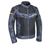 Oxford Men's Dakar Dry2Dry Air 1.0 Textile Motorcycle Jacket, Grey Camo, XXL
