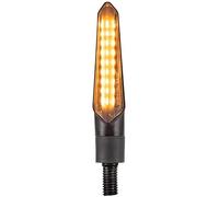 Oxford DarkHunter - Motorcycle Sequential Indicators (incl. 2 resistors) EL366, Black