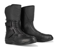 Oxford Motorcycle Motorbike Delta MS PU coated Leather waterproof Boots Black
