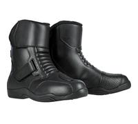 Oxford Short Delta Rainseal Waterproof Motorcycle Leather Touring Boots - Black (uk_footwear_size_system, adult, men, numeric, medium, numeric_8)