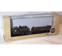 oxford Diamond T Tank Transporter & Trailer US Army Vehicle 1:76 scale diecast model