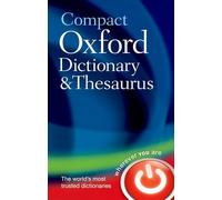 Oxford Dictionaries - Compact Oxford Dictionary Thesaurus - Hardback - C245z