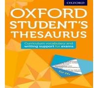 Oxford Dictionaries Oxford Student's Thesaurus Multiple-component retail product Book Oxford Dictionaries Multicolor