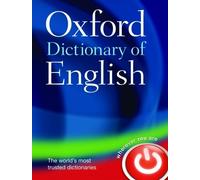 Oxford Dictionary of English by Oxford Languages 9780199571123 Hardback