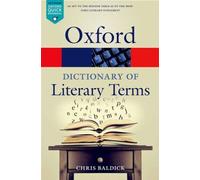 The Oxford Dictionary of Literary Terms 4/e