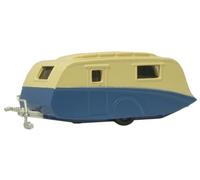 Oxford Diecast 1:148 Blue/Cream Caravan Collectable model NCV002