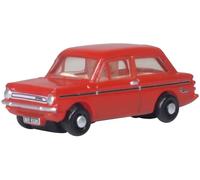 Oxford Diecast Hillman Imp Firebrand Red N Gauge Diecast Car Model Toy Car