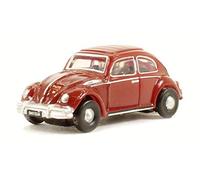 Oxford Diecast 1:148 Ruby Red VW Beetle Collectable model NVWB002