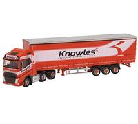 Oxford Diecast 1:148 Volvo FH4 Curtainside Knowles Collectable model NVOL4003
