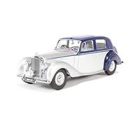 Oxford Diecast 1:43 Bentley MkVI Midnight Blue_Shell Grey Collectable model BN6004