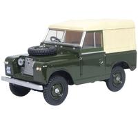 Oxford Diecast 1:43 Land Rover Series II SWB Canvas Bronze Green Collectable model 43LR2S008