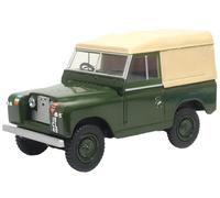 Oxford Diecast 1:43 Scale Rover Series II SWB Canvas Reme 43LR2S006