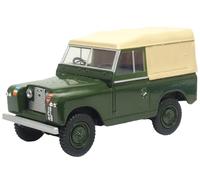 Oxford Diecast 1:43 Scale Rover Series II SWB Canvas Reme 43LR2S006