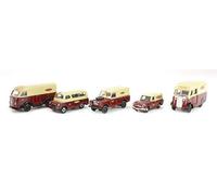 Oxford Diecast 76SET34 5 Piece British Rail Set K8/CA/Q25/LR2/Anglia