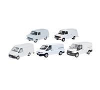 Oxford Diecast 1:76 5 Piece Ford Transit Set (1/2/3/4/5) Collectable model 76SET80