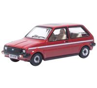 Oxford Diecast 76MET001 Austin Mini Metro Emberglow (Princess Diana) OO Gauge