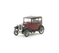 Oxford Diecast 76ASS003 Austin Seven RN Saloon Maroon