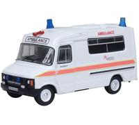 Oxford Diecast 1:76 Bedford CF Hanlon Ambulance Merseyside Ambulance Service Collectable Die-Cast Model 76HAN001