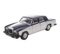 Oxford Diecast 76BT2004 Bentley T2 Saloon Seychelles Blue/Shell Grey OO Gauge