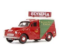 Oxford Diecast 76MM058 Morris Minor Van Bertram Mills OO Gauge