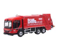 Oxford Diecast 76DE001 Dennis Eagle Olympus Refuse Truck - Biffa 1:76 Scale Diecast Model