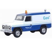Oxford Diecast 76DEF019 Land Rover Defender LWB St. Wagon British Gas