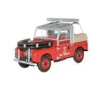 Oxford Diecast Model 1:76 British Rail Land Rover 88" Fire Tender Collectable