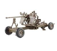 Oxford Diecast 1:76 Brown 40MM Bofors Gun Collectable model 76BF001