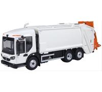 Oxford Diecast 76DE003 Dennis Eagle Olympus Refuse Truck White OO Gauge