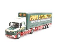 Oxford Diecast 1:76 Eddie Stobart Scania T Cab Curtainside Collectable model 76TCAB007
