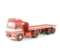 Oxford Diecast 1:76 ERF LV Flatbed Trailer Carnation Collectable model 76LV002
