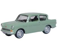 Oxford Diecast Scale Model Car Ford Anglia 1:76 scale Collectable Spruce Green