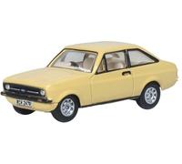 Oxford Diecast Collectable Model Ford Escort Mk2 1:76 Sahara Beige OO Gauge 76ESC005