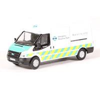 Oxford Diecast 76FT029 Ford Transit Mk5 LWB High Docklands Light Railway